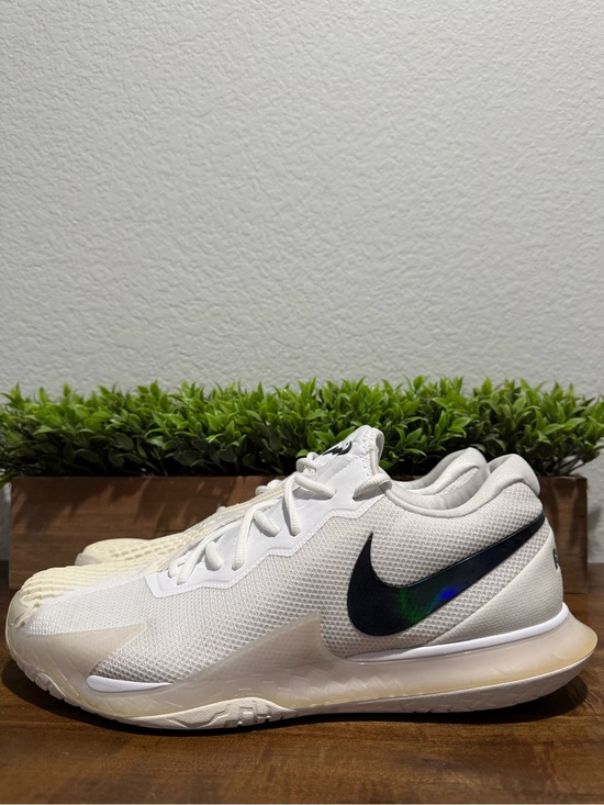 Nike Zoom Vapor Cage 4 RAFA Tennis Shoes White Black DD1579-101 Men’s Size 13 main image 7